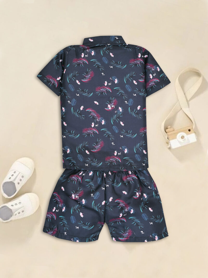 GODADI WALA Kidswear present a new born baby 1 pcs Cloth Pair set (BLUE DESIEN) - Image 2