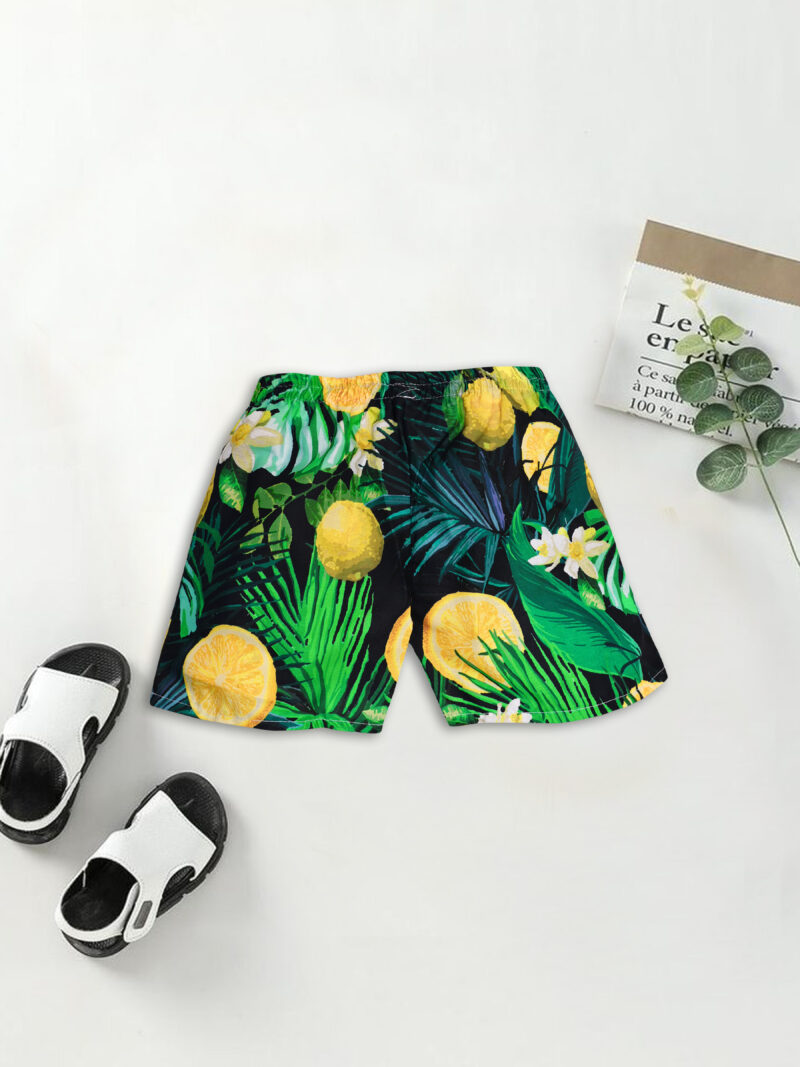 GODADI WALA Kidswear present a new born baby 1 pcs Cloth Pair set (GREEN ORANGE) - Image 3