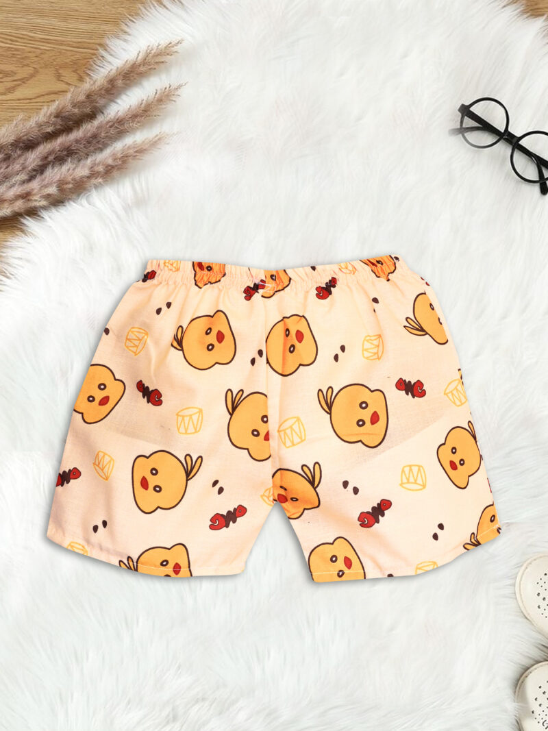GODADI WALA Kidswear present a new born baby 1 pcs Cloth Pair set (YELLOW MEOW) - Image 2