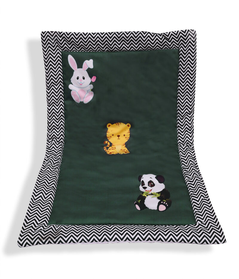 GODADI WALA present a new born baby 1 pcs godadi set (5-g-blue car-black rabbit-yellow car-blue star-white meow) - Image 6