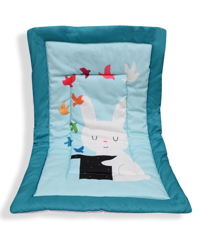 GODADI WALA present a new born baby 1 pcs godadi set (5-g-grey elephant-yellow elephant-black animal-rama meow-blue baloon) - Image 4