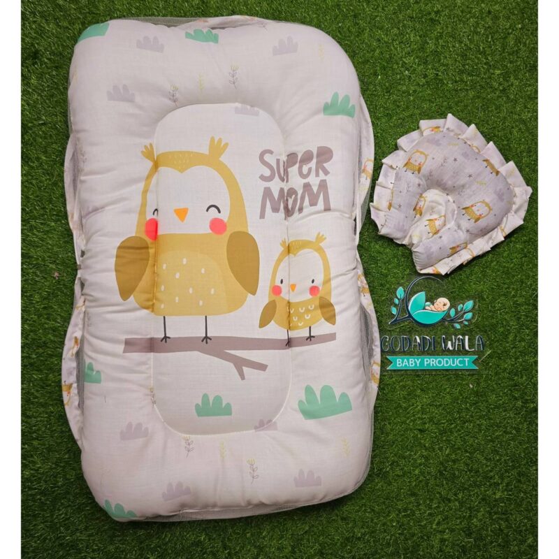 Godadi Wala Baby Bedding Set 9 PcsDigital Print Combo Super Mom (0-10)Months - Image 5