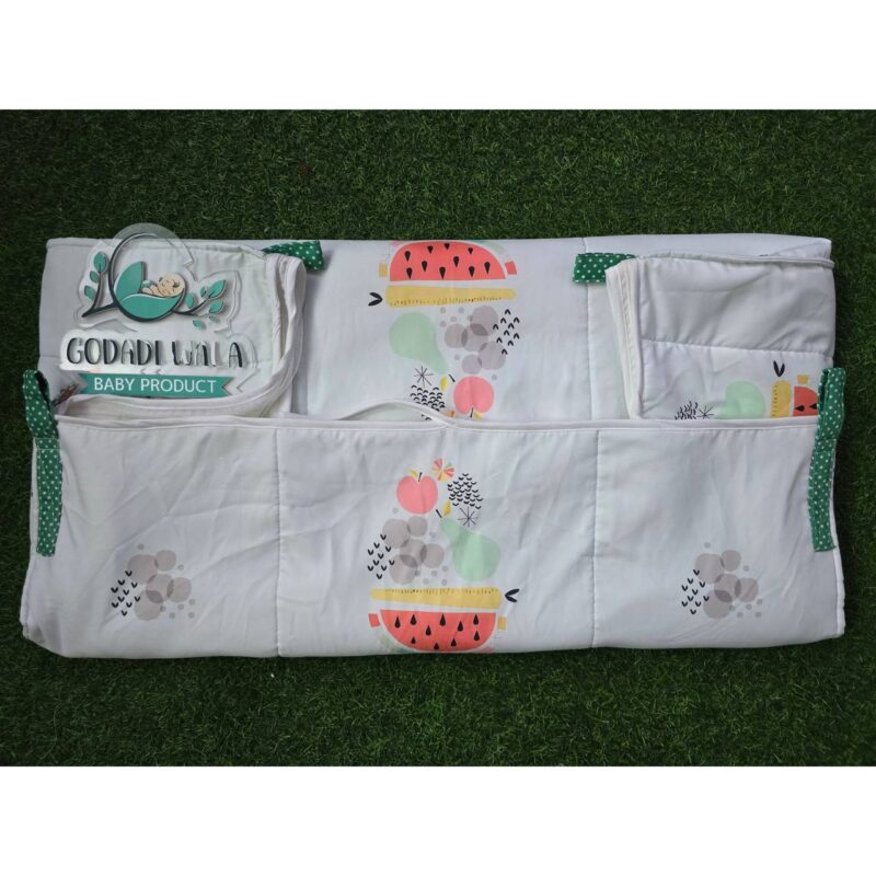 Godadi Wala Baby Bedding Set Digital Print Combo Watermalon (0-10)Months (Green) - Image 5