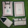 Godadi Wala Baby Bedding Set Embroidery Work Kach Bavaliya With Dohar (0-10)Months