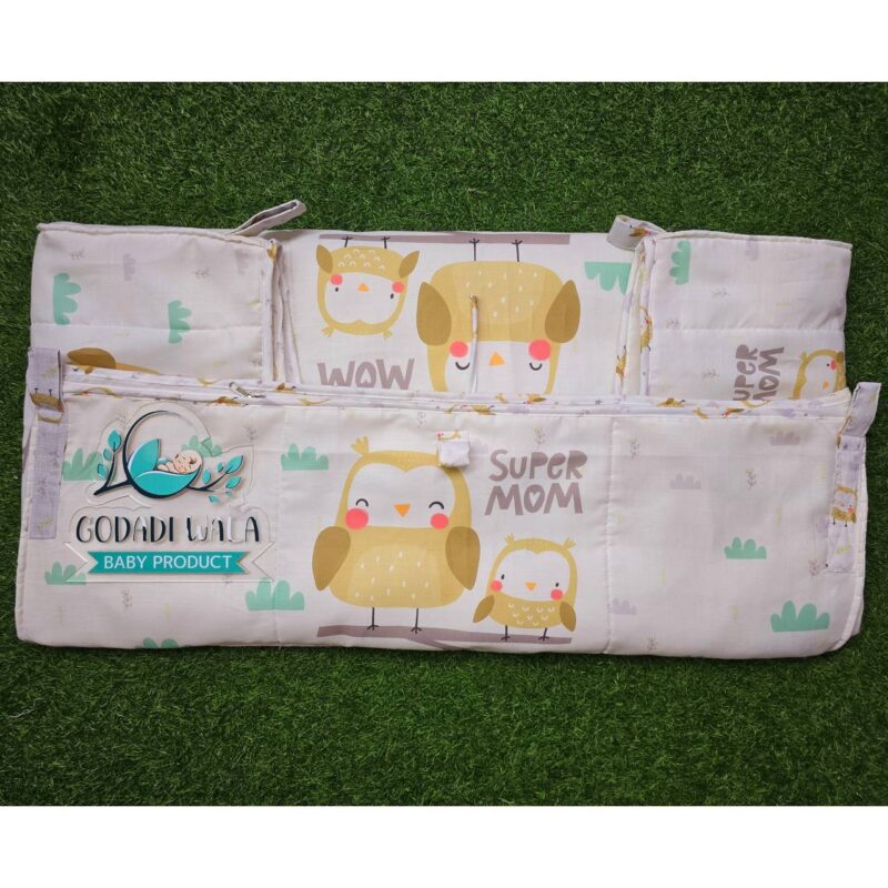 Godadi Wala Baby Bedding Set 9 PcsDigital Print Combo Super Mom (0-10)Months - Image 9