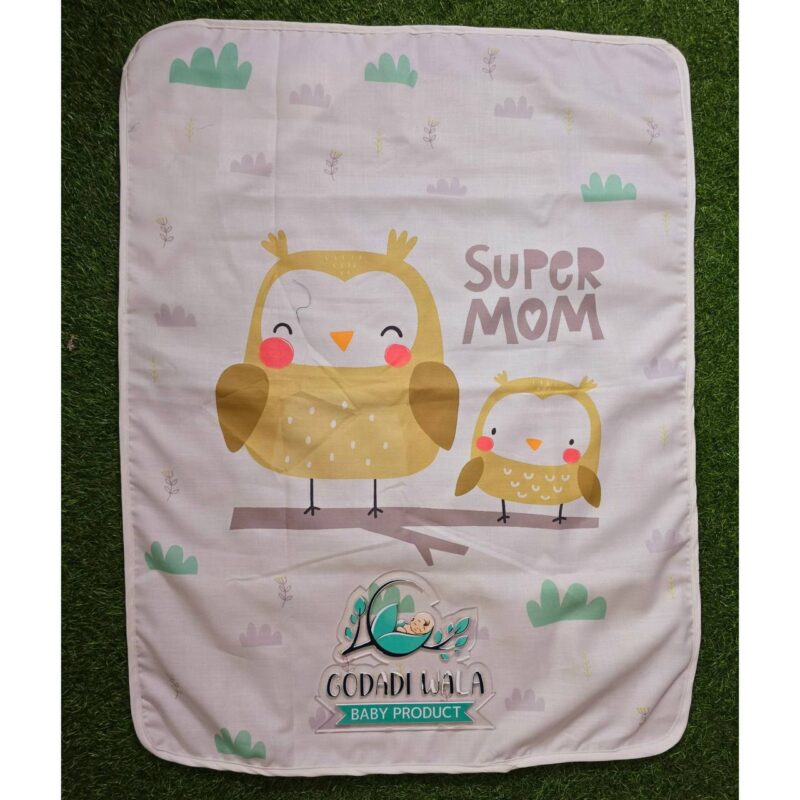 Godadi Wala Baby Bedding Set 9 PcsDigital Print Combo Super Mom (0-10)Months - Image 7