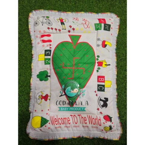 GODADI WALA Present a New Born Baby Boy Cotton Godadi (PRINTED)