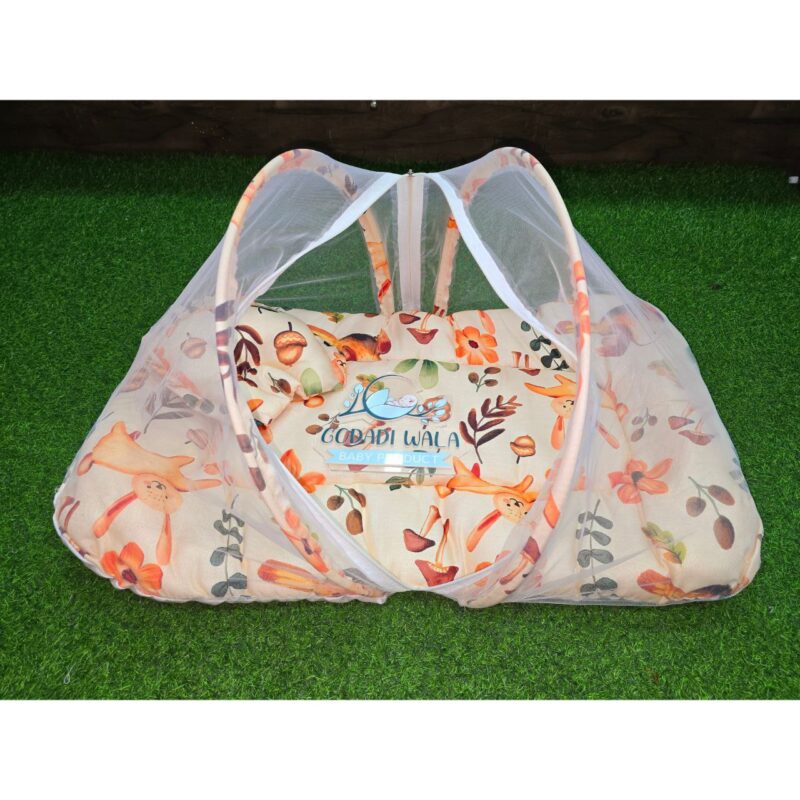 Godadi Wala Baby Bedding Set Embroidery with Digital Rabbit set  (0-10)Months (Multi) - Image 5